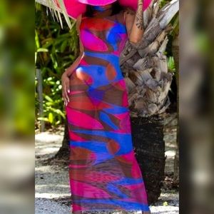 Royal Baddie Mesh Dress.